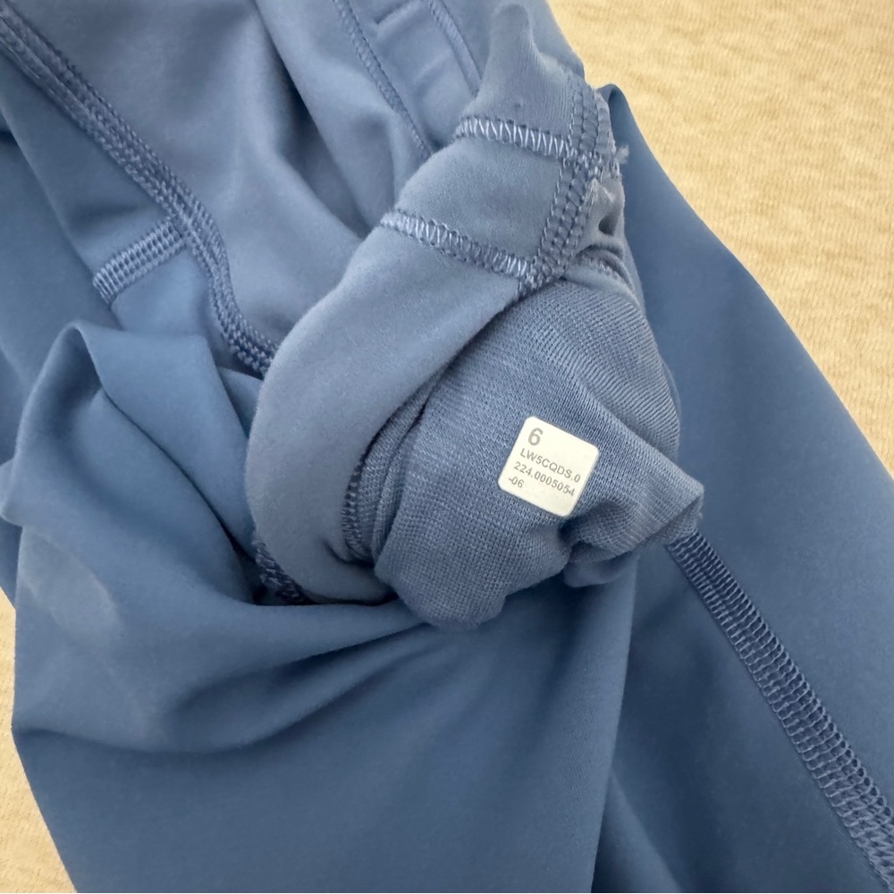 Lululemon Athletica Women’s Size 6 US Midi Rise Blue Leggings - Picture 6 of 11